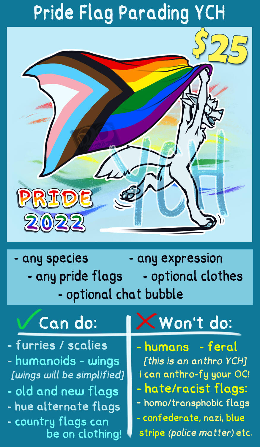 2022 Pride - commission info page