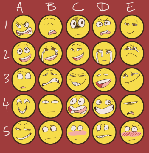 [3] Le jeu du smiley by patricklemorse